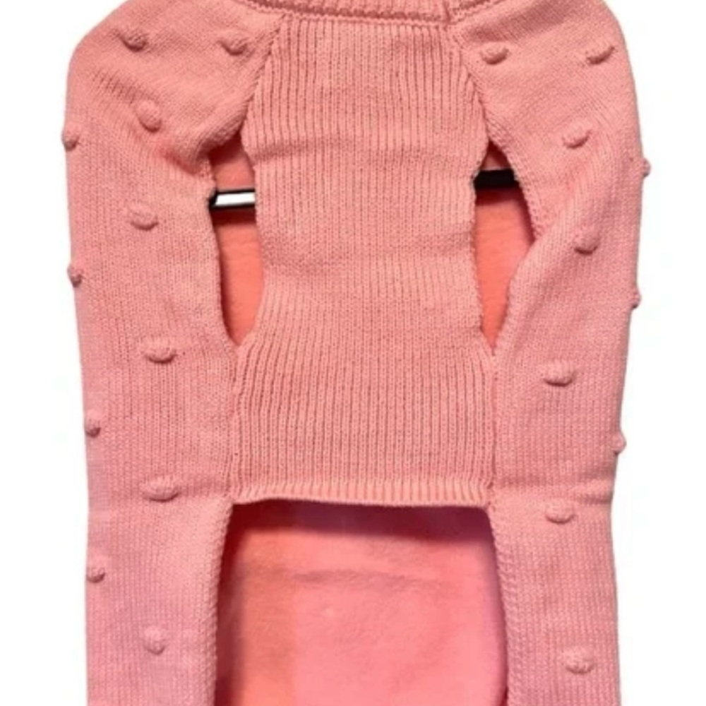 Dog Sweater, Pink with Gold Heart Buttons, NWOT, by Shabby Chic, Sz Medium - Picture 2 of 11